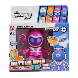 Battle Spin Top - Pink